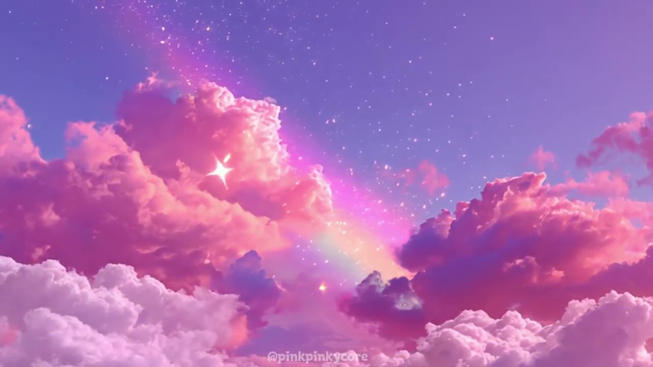무지개가 반짝이는 저녁 하늘 | 4K 힐링 영상 | 3시간 무한반복 영상 | 광고없는 영상 | #멍때리기 #구름풍경 #힐링영상 #밤하늘 #감성배경 #healing