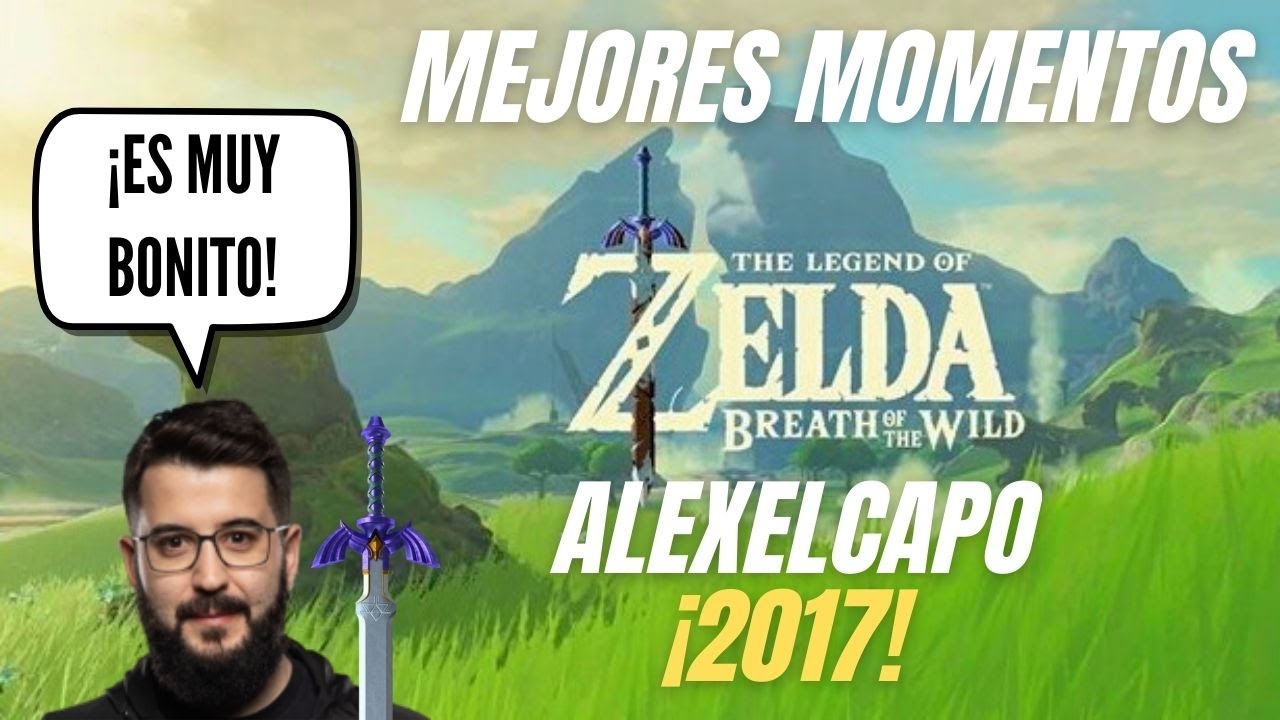 MEJORES MOMENTOS de ALEXELCAPO en ZELDA BREATH OF THE WILD 🔴💚 PARTE 1