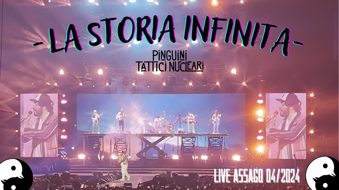 LA STORIA INFINITA - Pinguini Tattici Nucleari | Live ASSAGO 12/04/2024