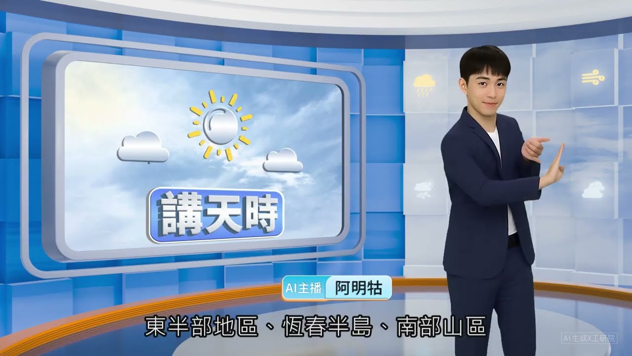 AI手語講天時｜鋒面接近及通過 降雨增多【客家新聞20260302】