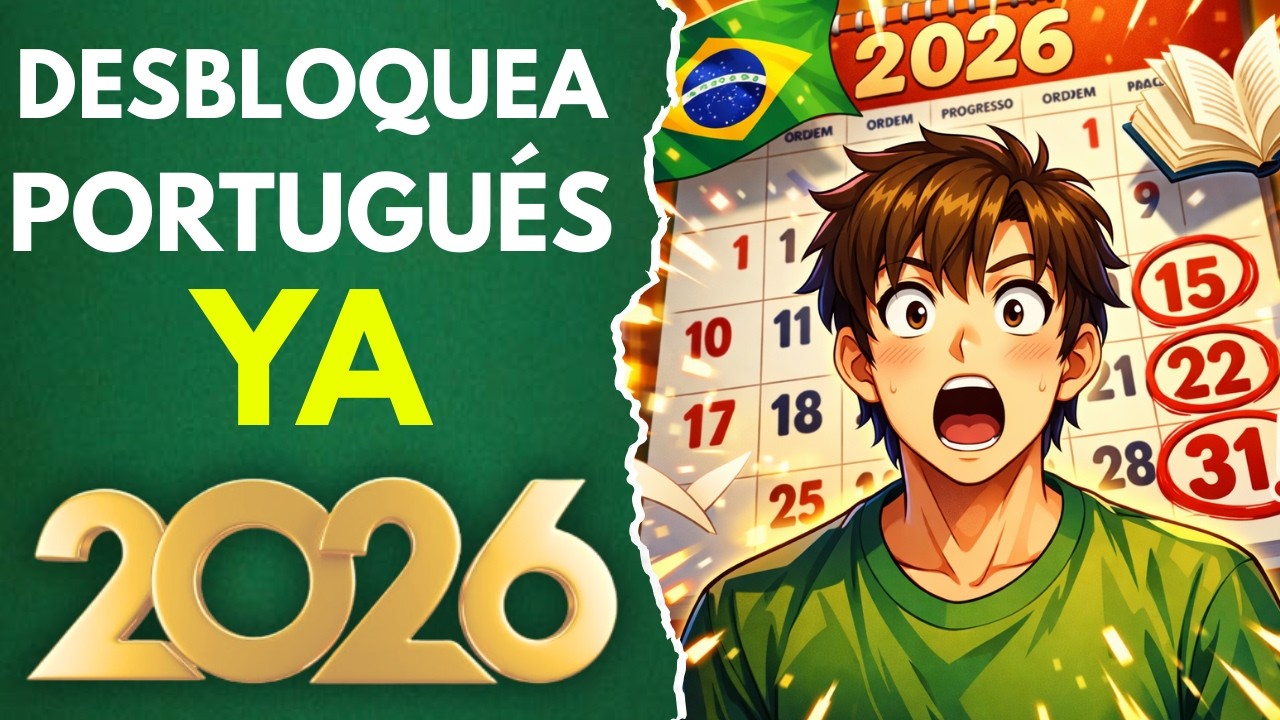 ¿Dominar Portugués en 2026? ¡Plan Prohibido Revelado! 🔥