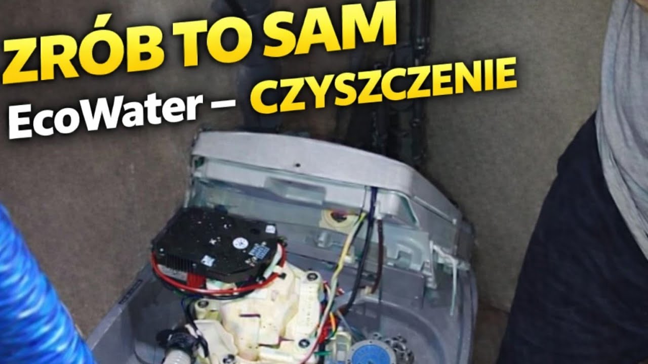 czyszczenie zmiękczacz wody EcoWater ESM 25 CE + ESM25CE+ bieżąca obsługa