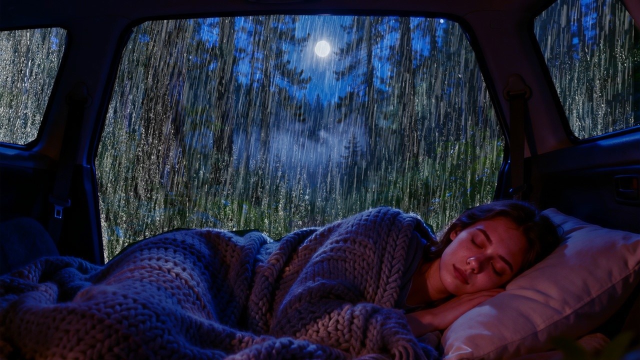 Chuva Natural Calmante ☁️ Meditação Profunda para Reduzir Tensão