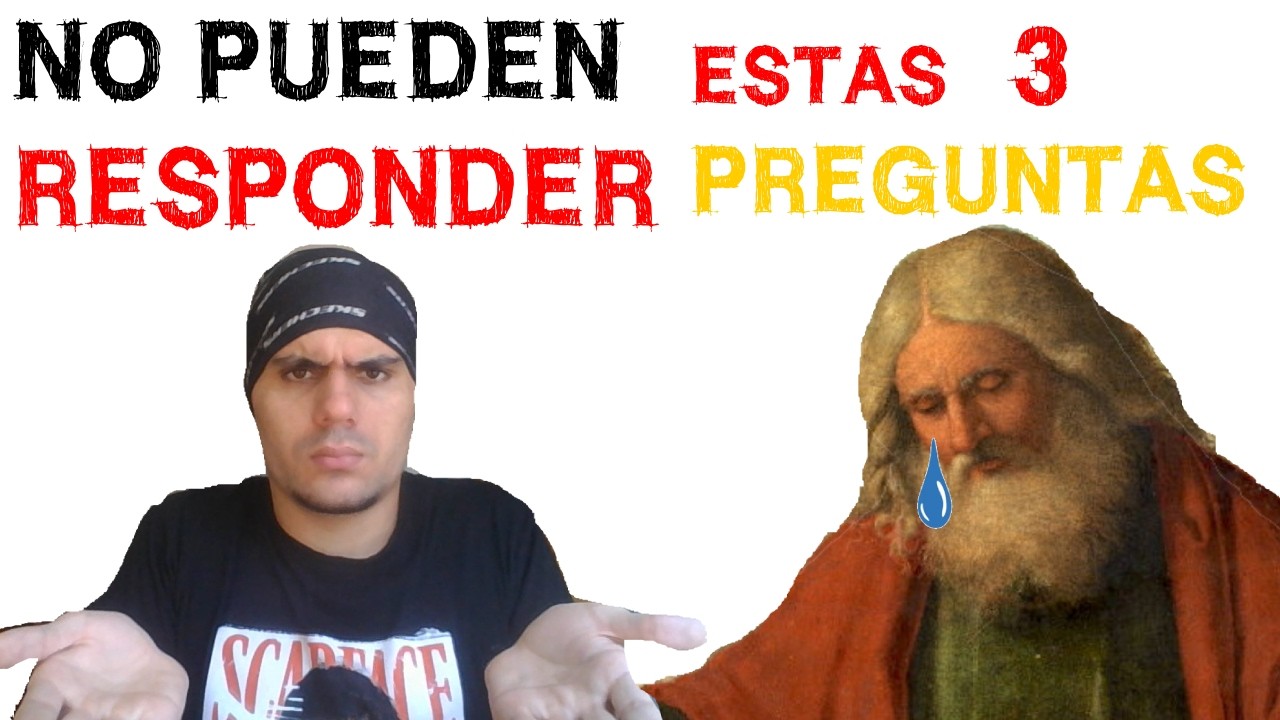 TRES preguntas que los creyentes NO PUEDEN evitar - Tábano vs Fe