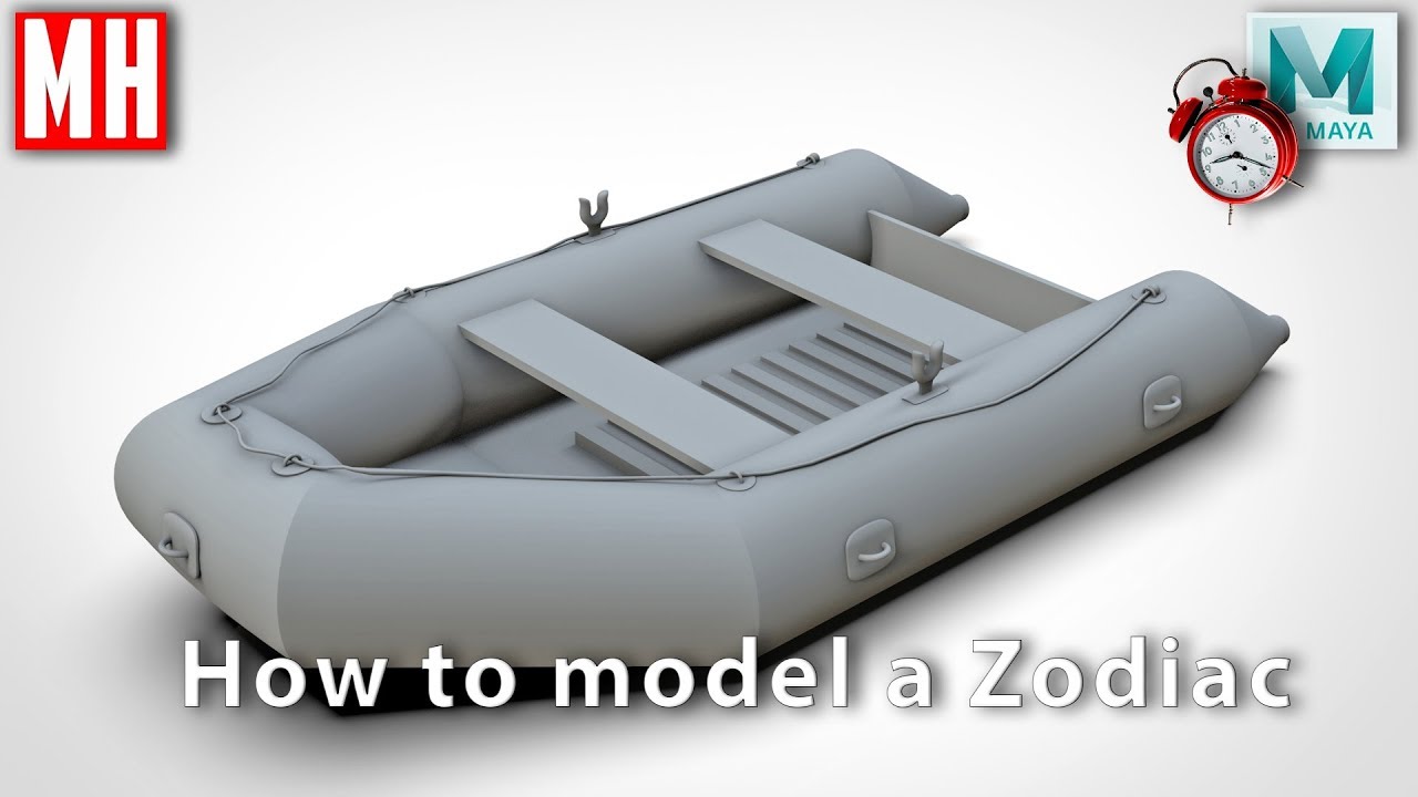 Time Lapse Friday : How to model a Zodiac in Maya 2018