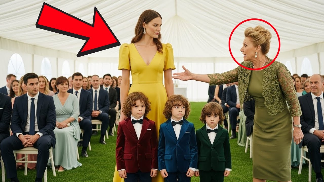 La sua famiglia ha invitato la sua ex moglie per umiliarla: è arrivata con tre gemelli e ha....