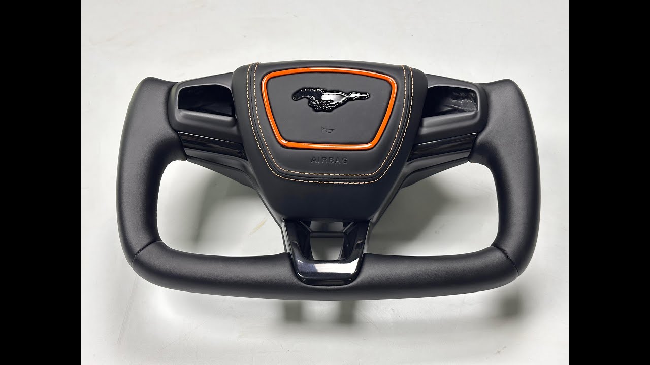 Mustang Mach-E Yoke steering wheel review
