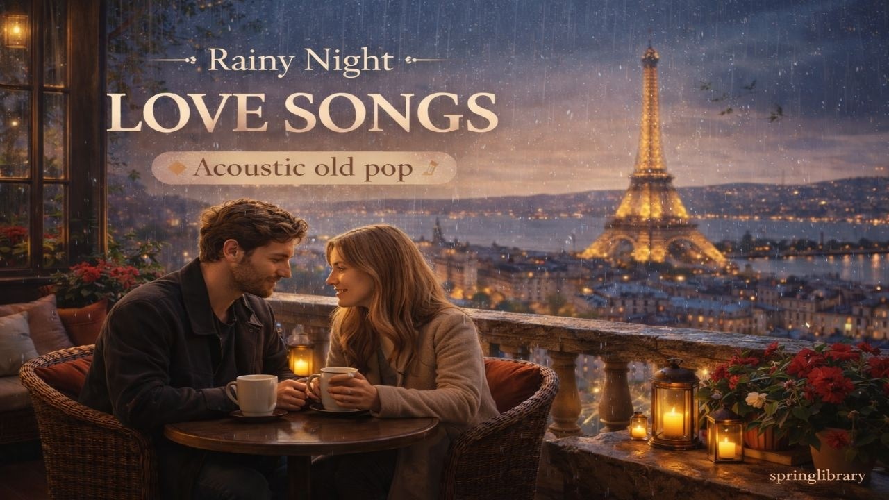 # 12 Rainy Night LOVE SONGS Acoustic Old PoP