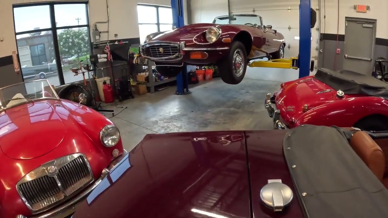 Jaguar E-Type 1971 года выпуска