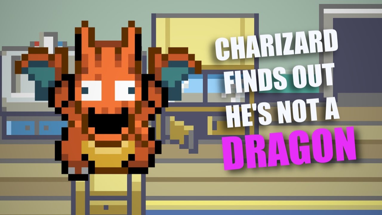 Charizard finds out he's NOT a Dragon type Pokemon