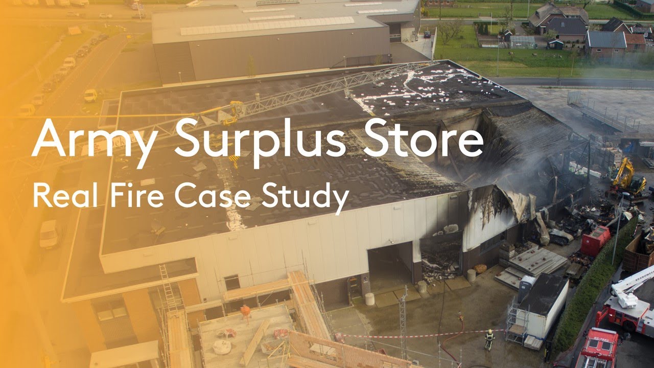 Kingspan Real Fire Case Studies: Army Surplus Store, The Netherlands