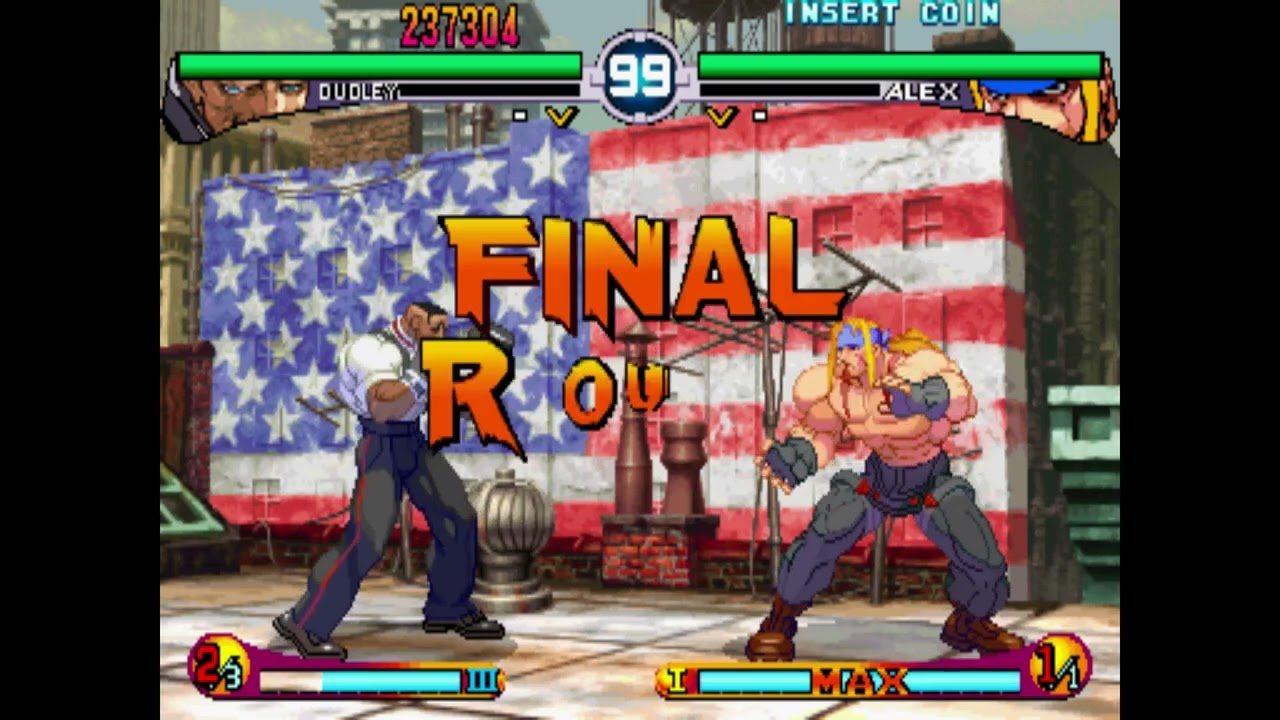 {3rd Match}   DUDLEY   VS   ALEX   240 204p !   MAME  Street Fighter III 2nd Impact  Giant Attack