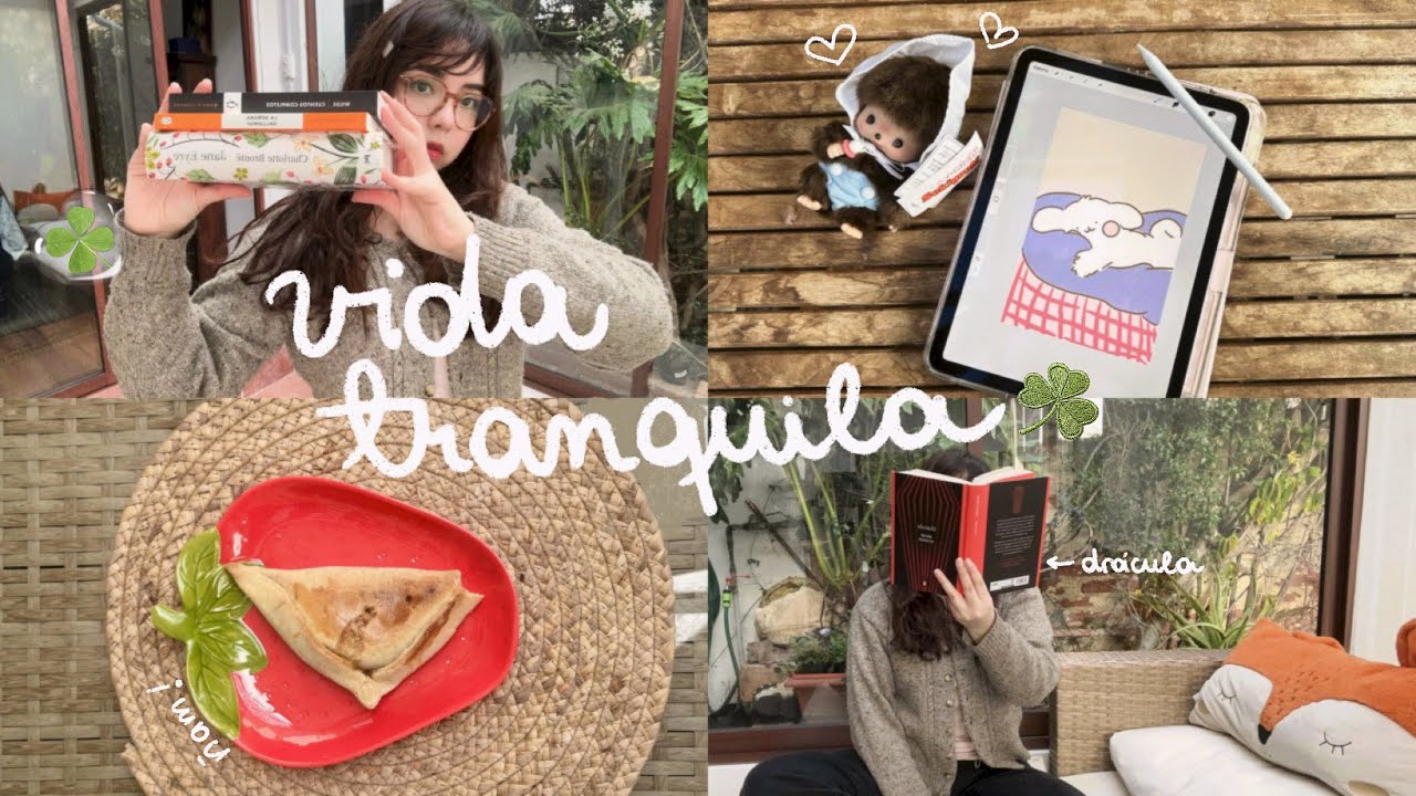 Semanas conmigo 📚🌸 primavera y libros, vida tranquila de una introvertida, vlog sin estímulos