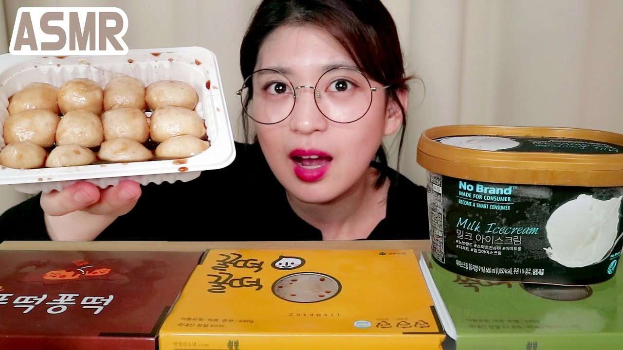 대구꿀떡 ASMR 리얼 사운드 먹방 | HONEY RICE CAKES | クルトック | Real Sound Mukbang ♥