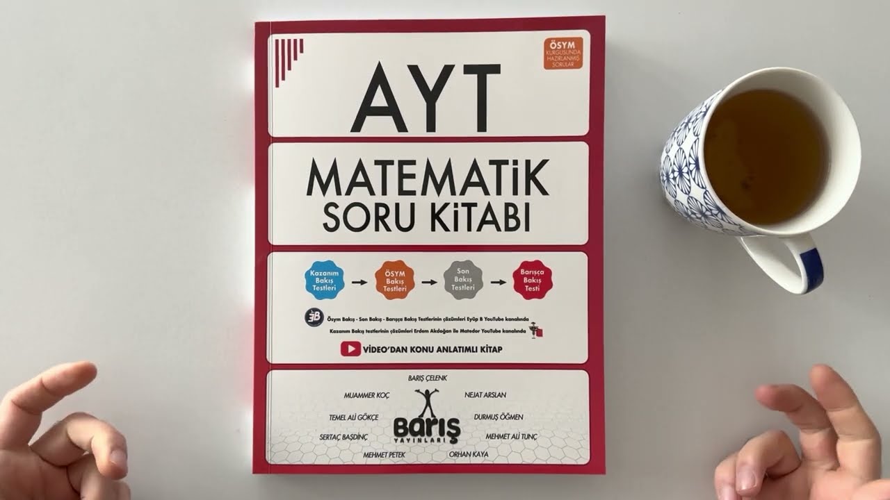 İnceleme | Barış Yayınları | AYT Matematik Soru Kitabı  #barışyayınları