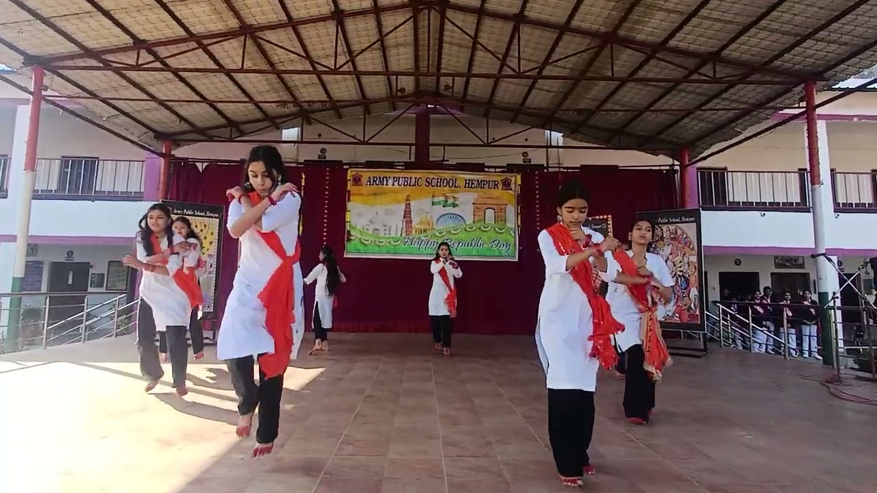 Secondary Students Performance | Republic day @ApsHempur 