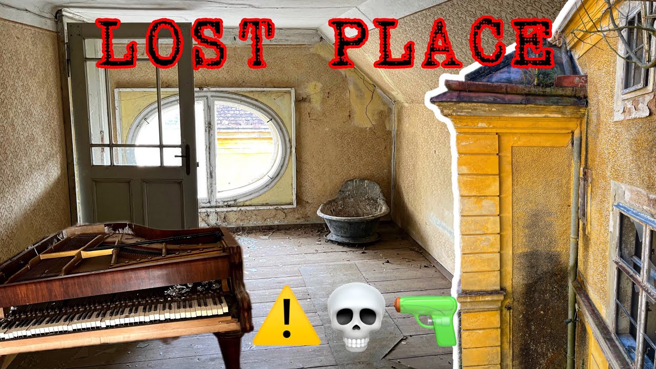 Lost Place in Austria ⚠️💀🔫 Urban Exploring in an Abandoned Scary Castle Building 👻 🏰 😱