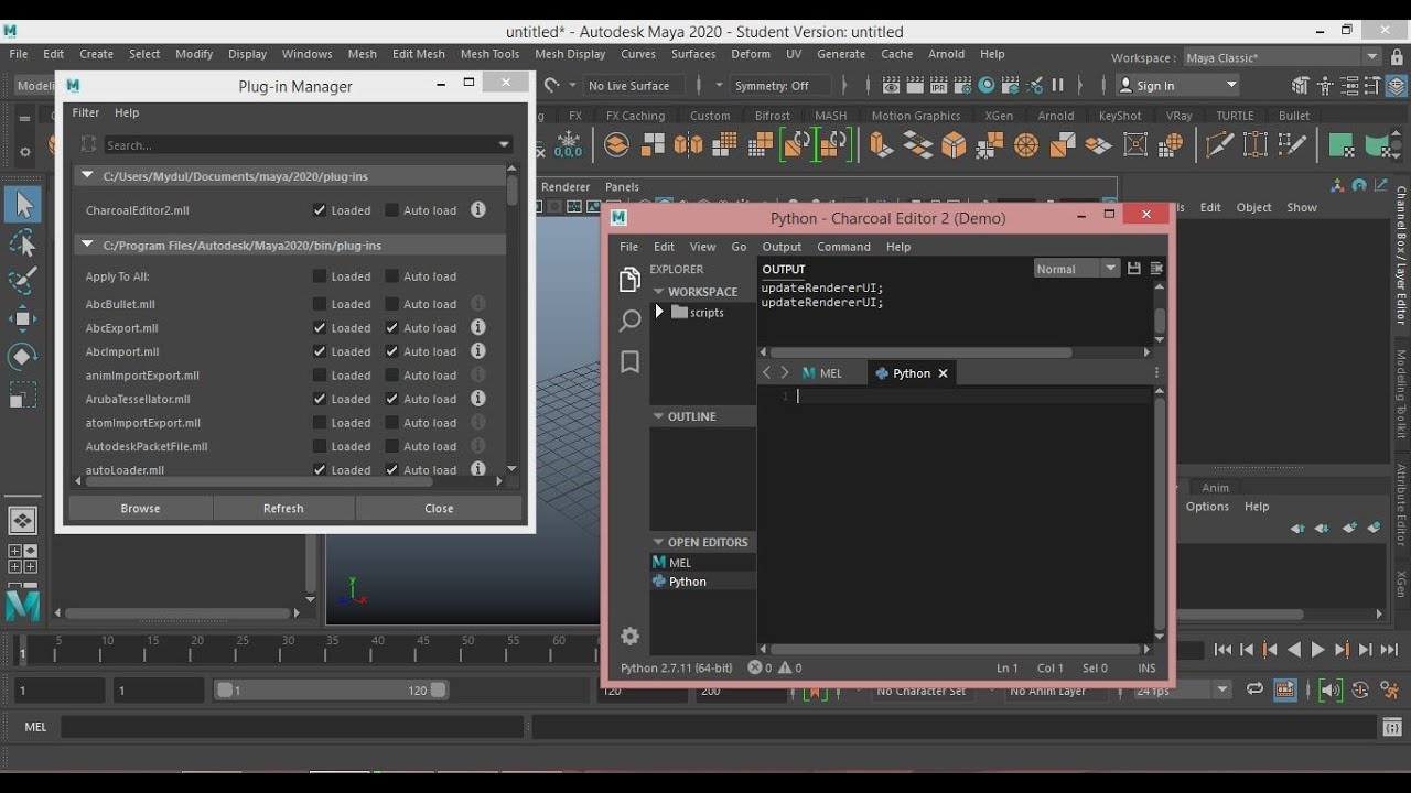 Maya plug-ins installation/ maya file.mll installation procedure