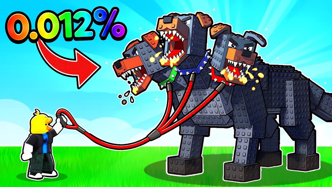 I Used MAX LUCK to CATCH and TAME the Rarest Animals in Roblox!