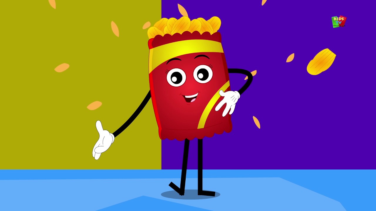 cibo dito famiglia | dito famiglia canzone | papà dito canzone | Food Finger Family Song For Kids
