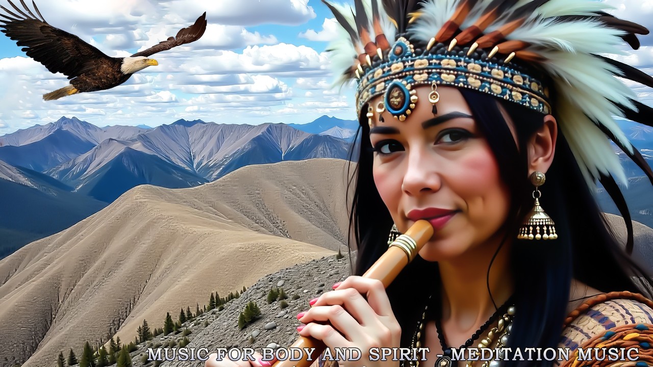 Native American Flute Music for Deep Sleep, Peace & Healing