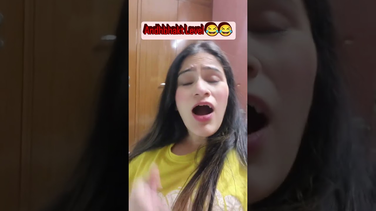 Andhbhakt Level 😂😂#shortsviral #comedy #trending #funny #viral #shorts