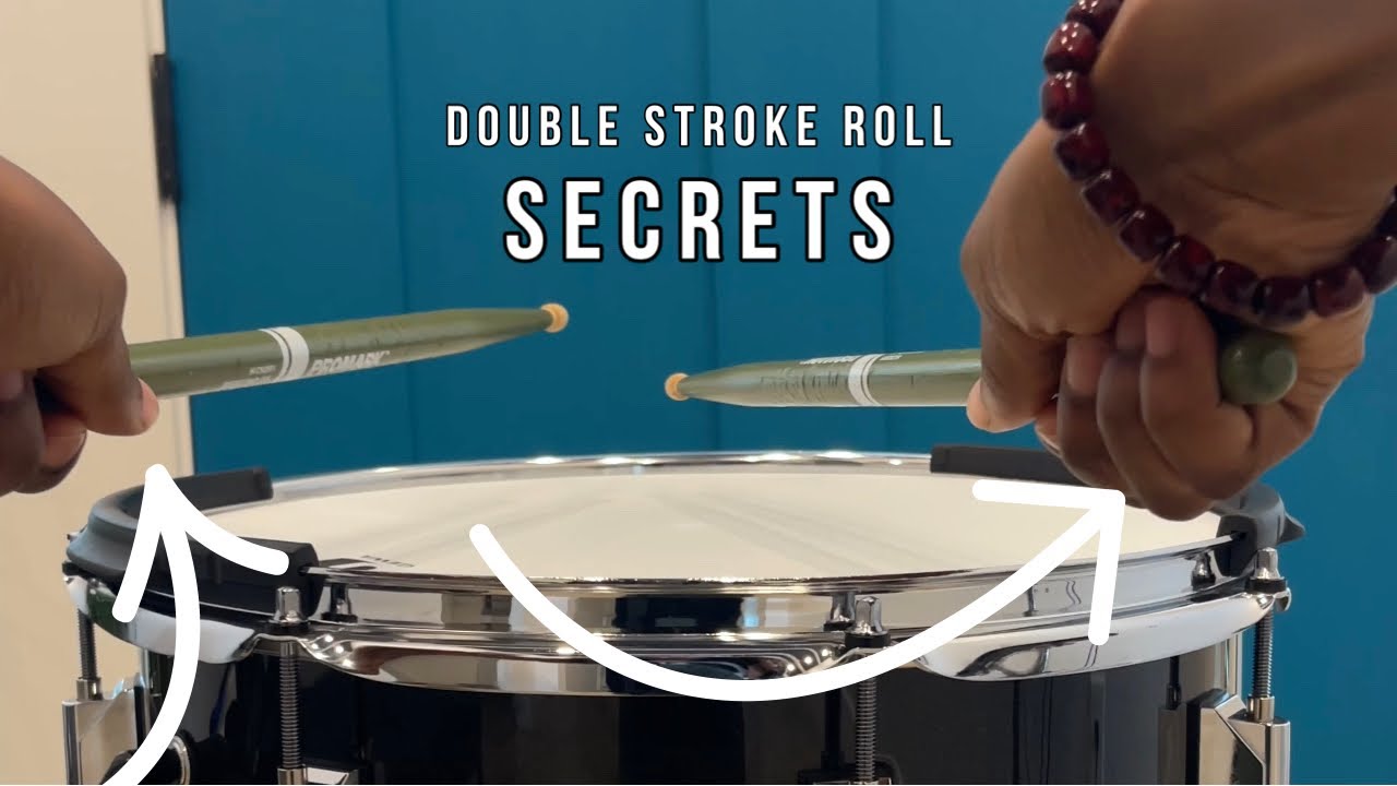 Double Stroke Roll | Secrets | Percussive Arts Society Drum Rudiments |