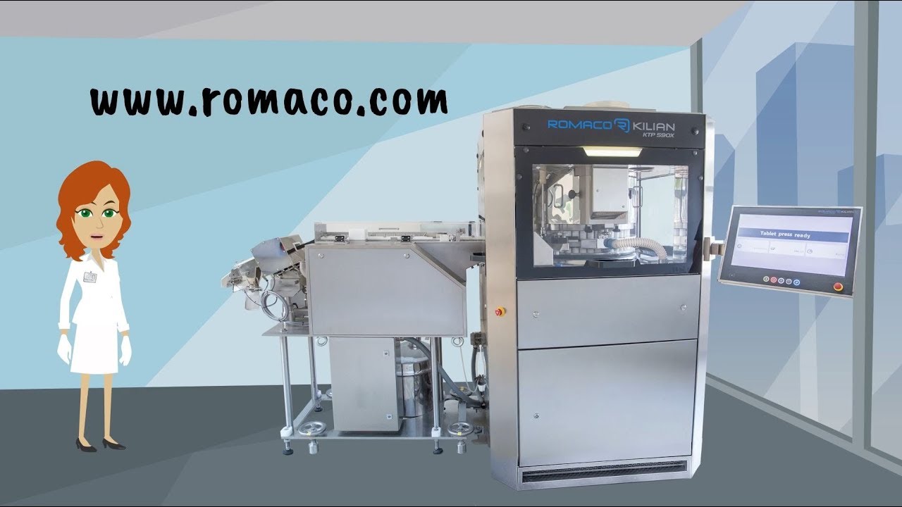 Kilian tablet press KTP 590X with TabTrans