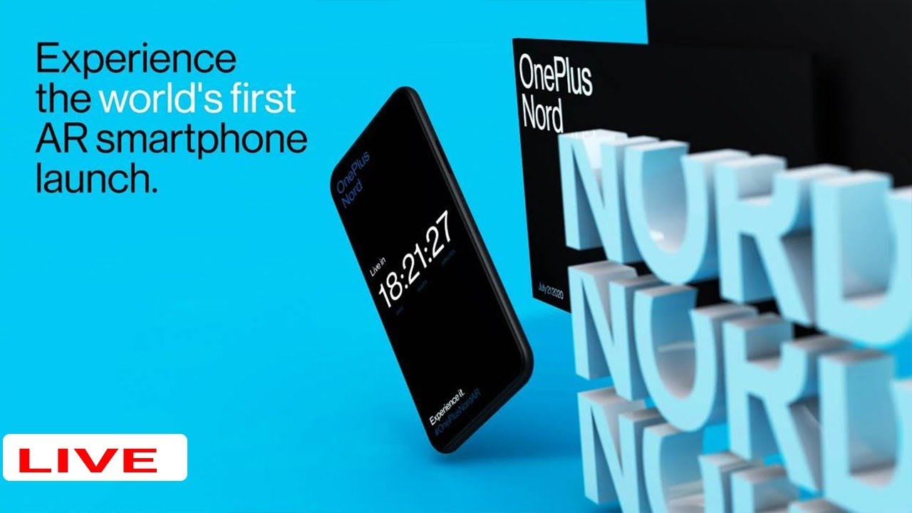 OnePlus Nord Live Launch Event AR || OnePlus Buds Launching Event