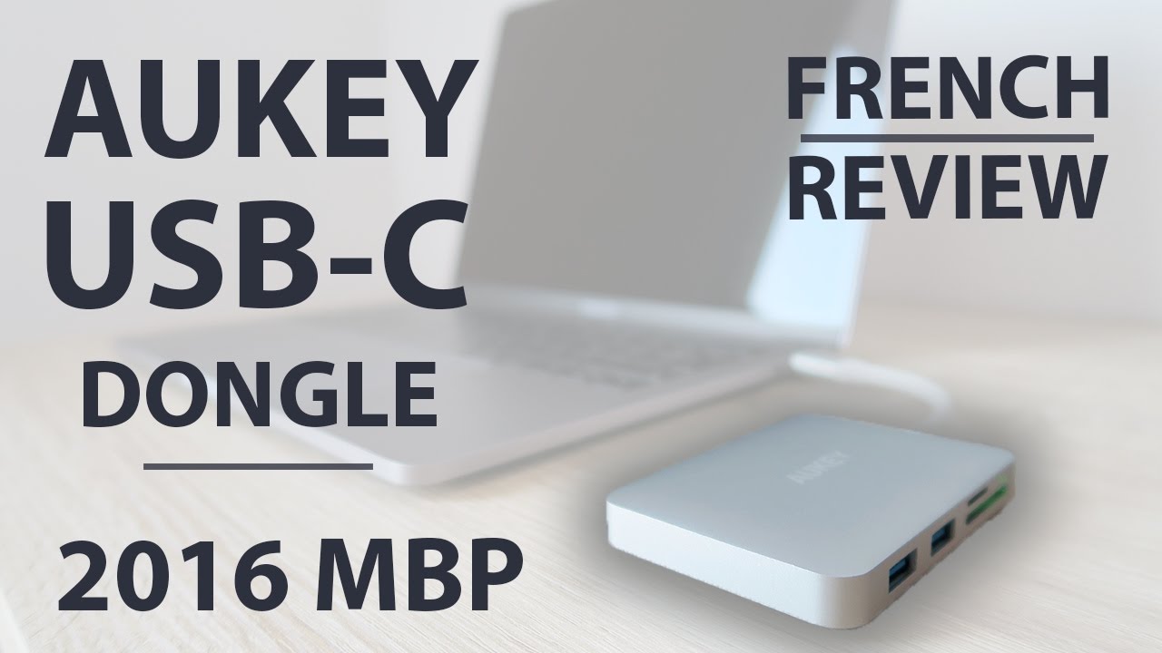 THE BEST USB-C HUB FOR 2017 MACBOOK PRO ? AUKEY 5in1