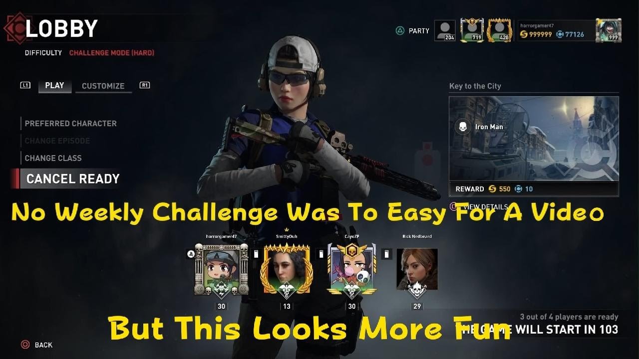 World War Z Aftermath No Weekly Challenge Video This Week