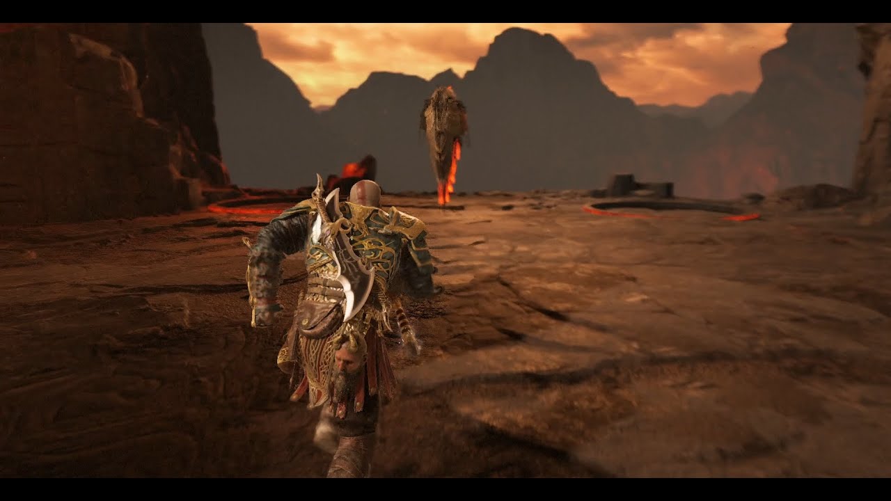 GOD OF WAR 2018 Part 18 - Completing Muspelheim Swords Trial ( Part 2 ) – Defeating the Valkyrie