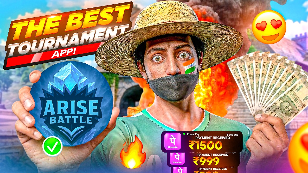 FOUND IT! 😍🔥 THE BEST FREE FIRE TOURNAMENT APP? | 100% REAL & TRUSTED 💯