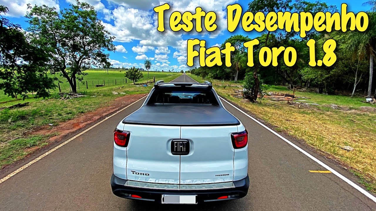 ACELEREI A FIAT TORO 1.8 DE 0a100km/h ( Modo Sport mudou o carro😳)