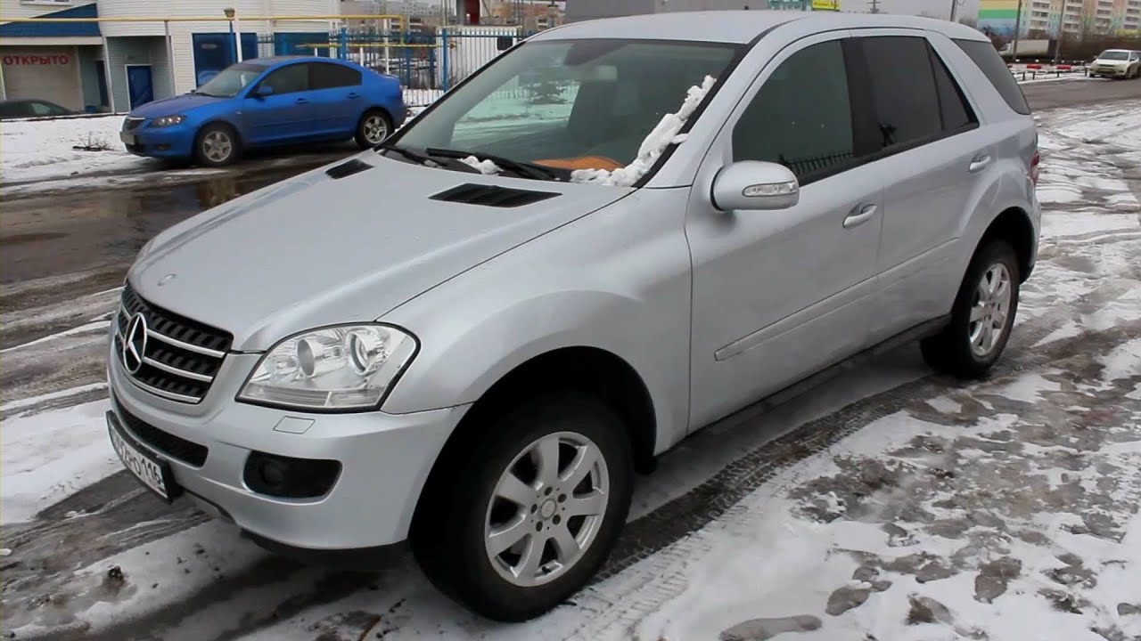 2008 Мерседес-Бенц ML 320 CDI 4Matic (W164). Обзор (интерьер, экстерьер, двигатель).