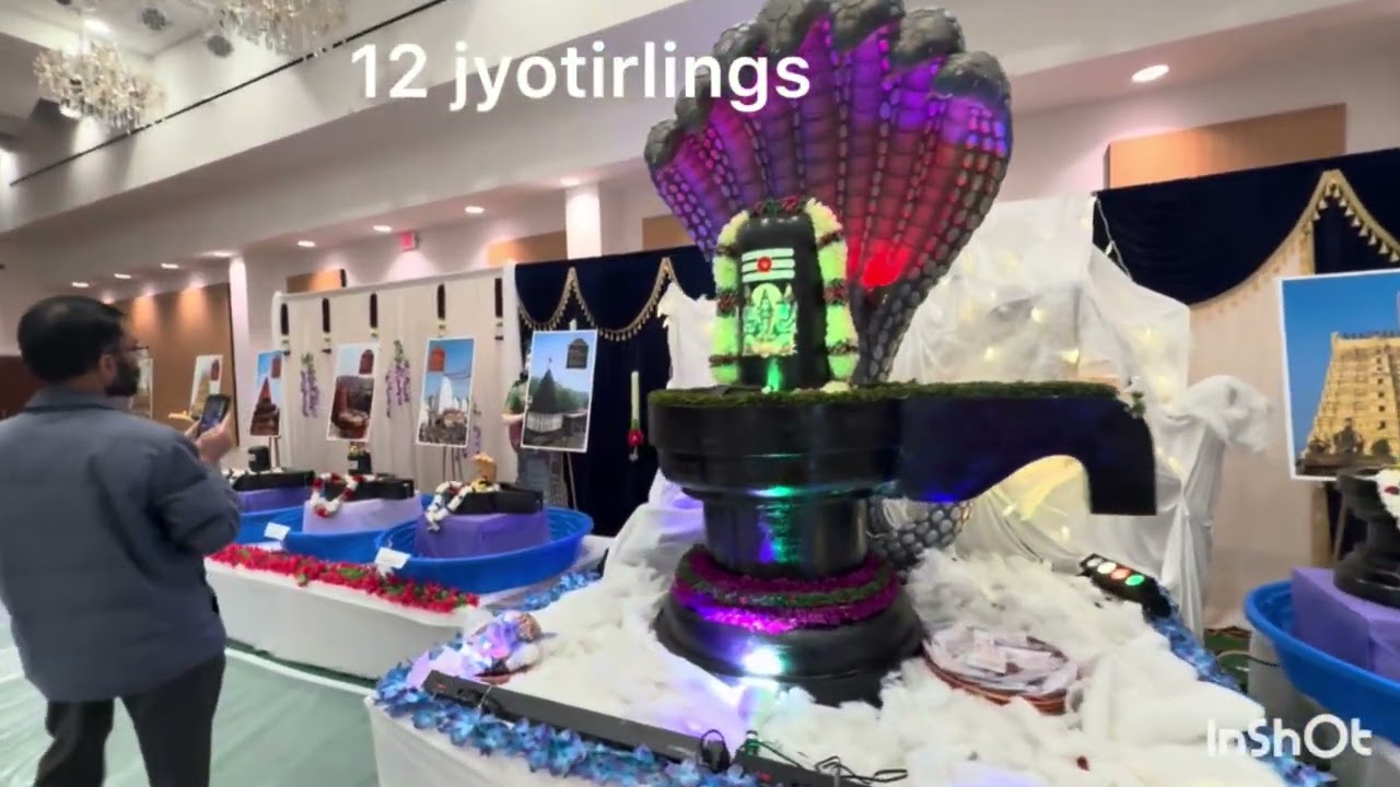 20ft Mahadev & 1008 Shivlings! 🕉️ Maha Shivratri 2026 at Radha Krishna Temple Dallas