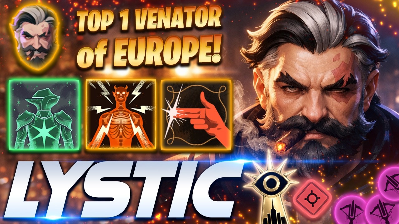 Lystic TOP 1 Venator of EUROPE - Deadlock Pro Gameplay & Guides [Watch & Learn]