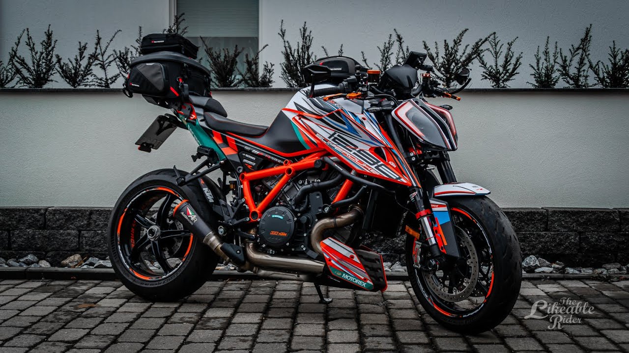 SWMOTECH Pro Rearbag/Plus Accessory Bag on my 2020 KTM 1290 Super Duke R