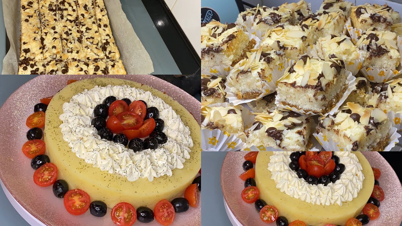 مكاين غير لحداكة والنشاط 😉😉سلطة على شكل طرطة رائعة حلوة دواز اتاي بدون بيض ولا دقيق من الذ مايكون