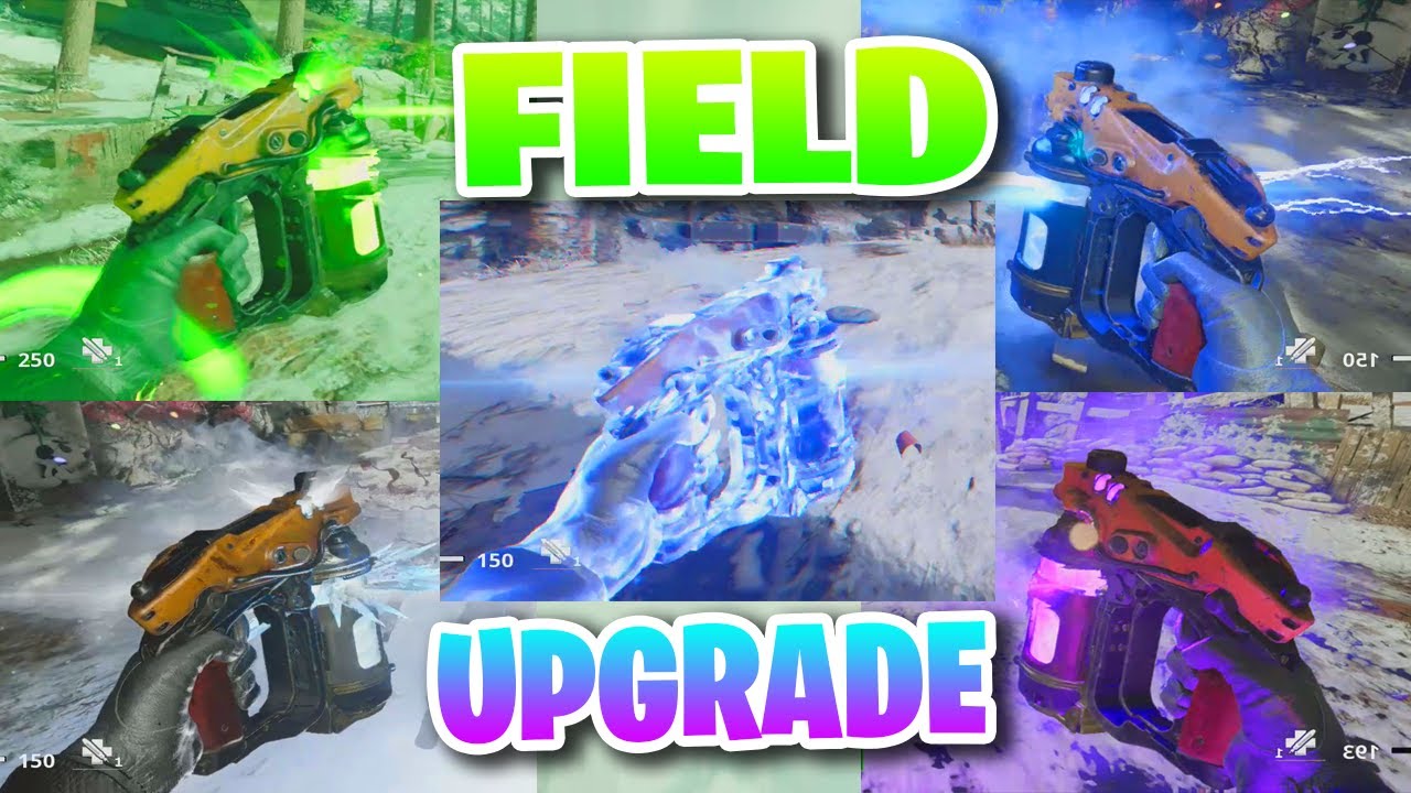All COLD WAR ZOMBIES FIELD UPGRADES and ALL TIER UPGRADES EXPLAINED (Black Ops Cold War Zombies)