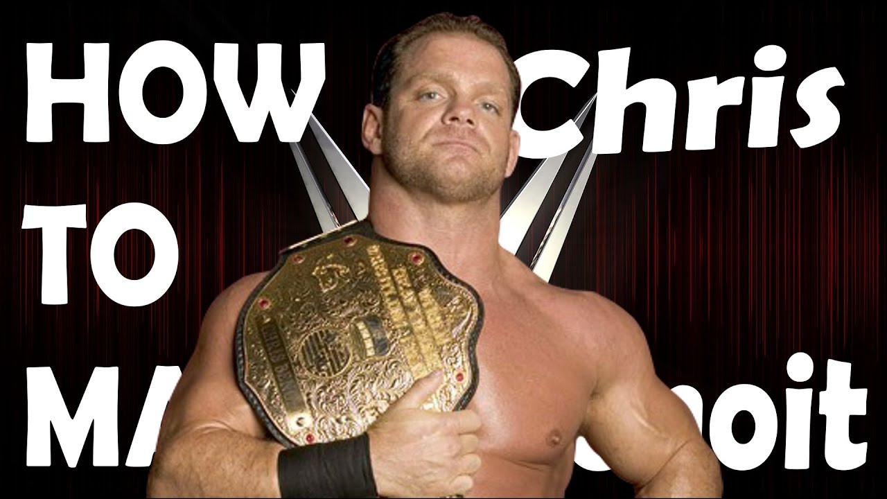 How to make Chris Benoit in WWE 2K18 CAW