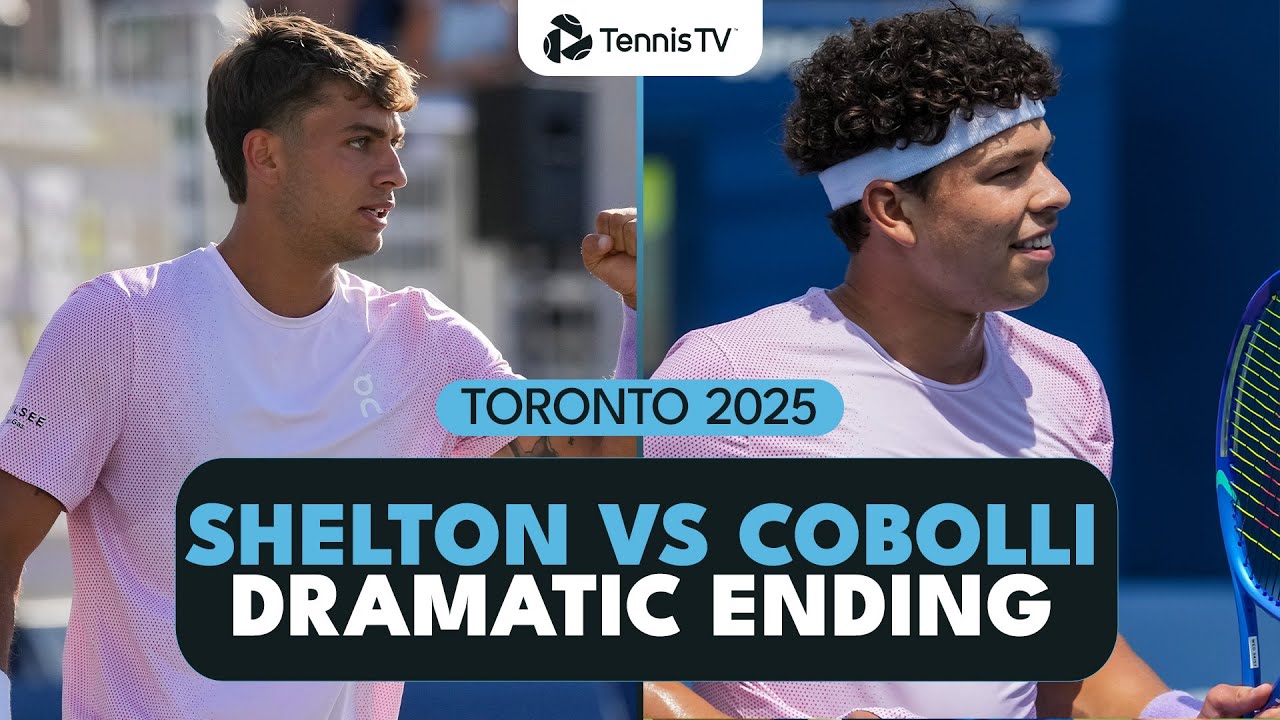 CRAZY Ending To Ben Shelton vs Flavio Cobolli In Toronto! 🤯