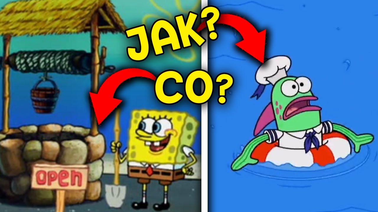 Największe BRAK LOGIKI w SpongeBobie KanciastoPortym #2
