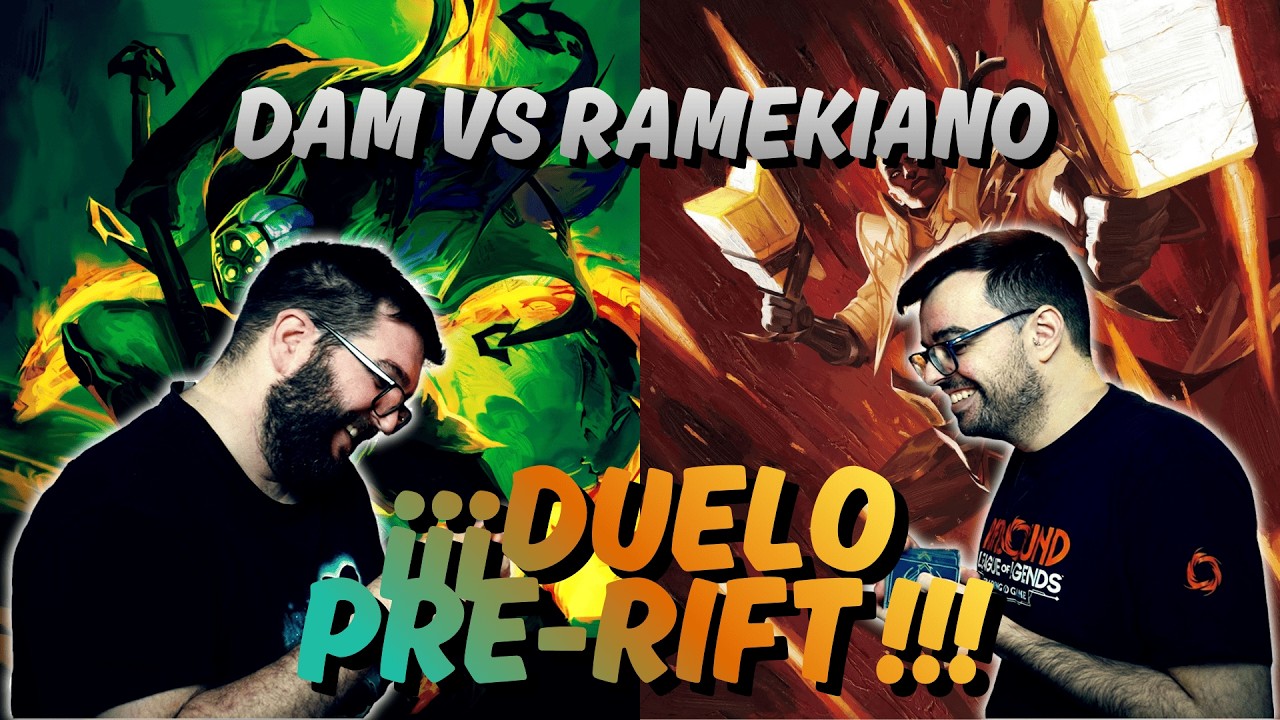 Partida REAL de PRE-RIFT: Lucian vs Jax con @La Taberna de Dam - Riftbound TCG | Riftbound TCG