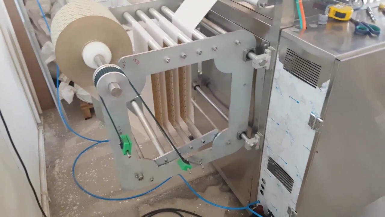 Stick Şeker / Tuz Paketleme Makinesi Beşli - Stick Sugar / Salt Packaging Machine with 5