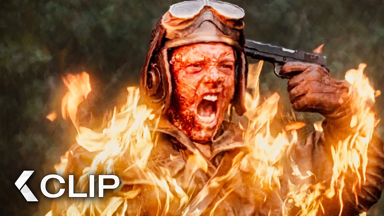 German Forest Rocket Ambush Scene - FURY Clip | Brad Pitt, Shia LaBeouf