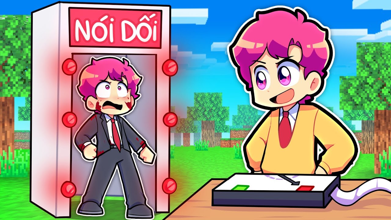 HIHA THỬ LÒNG MÁY NÓI DỐI VỚI LÀNG HIHA AUT TRONG MINECRAFT*HIHA MÁY NÓI DỐI 🤣