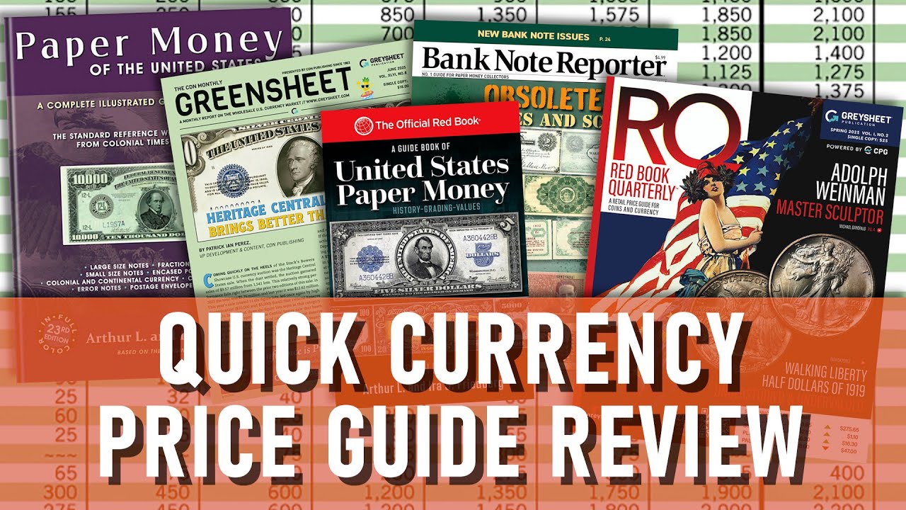 A New Currency Price Guide & Market Comparison    #banknotes #currency #papercurrency