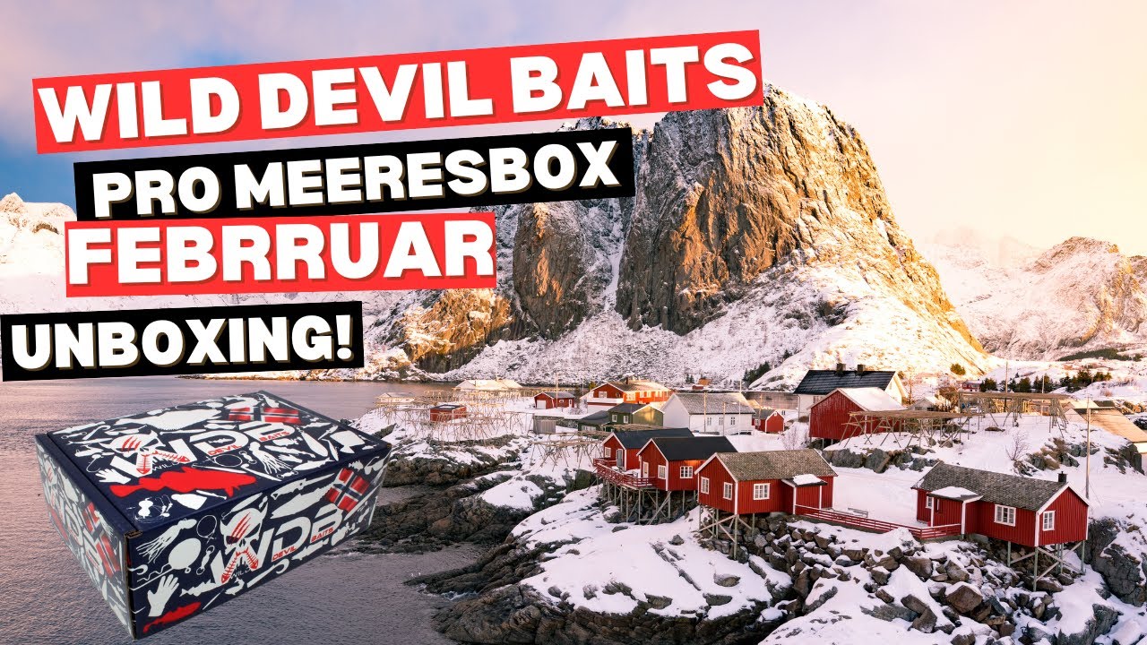 UNBOXING der WDB Pro Monats Meeresbox Februar 2026! Norwegenangler und Islandfans aufgepasst!