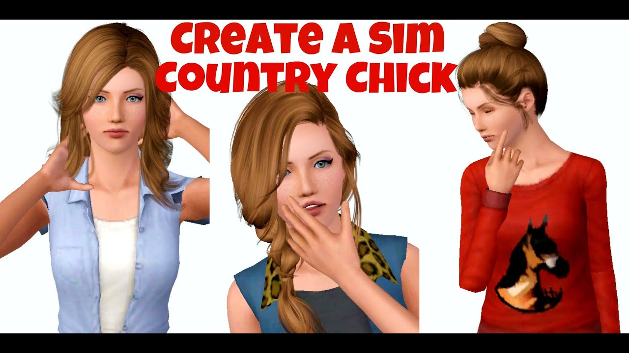 The Sims 3 : Create A Sim - Country Chick